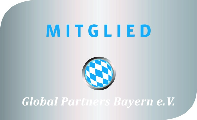 Siegel Mitglied Global Partners Bayern e.V.